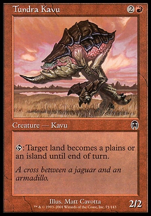 MTG: Apocalypse 071: Tundra Kavu 