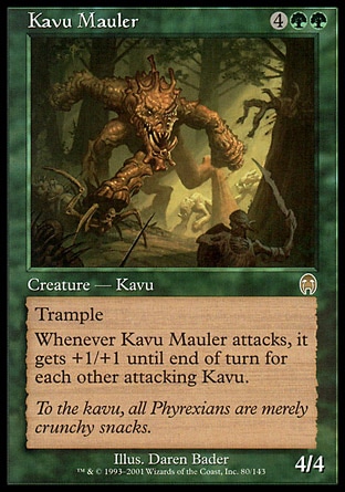 MTG: Apocalypse 080: Kavu Mauler 