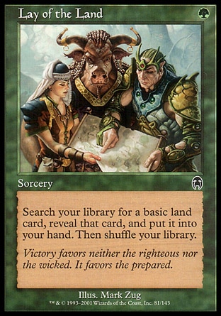 MTG: Apocalypse 081: Lay of the Land 
