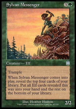 MTG: Apocalypse 087: Sylvan Messenger 