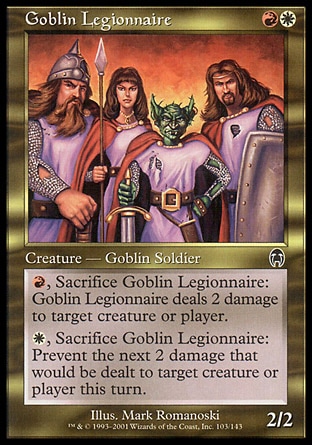 Magic: Apocalypse 103: Goblin Legionnaire 
