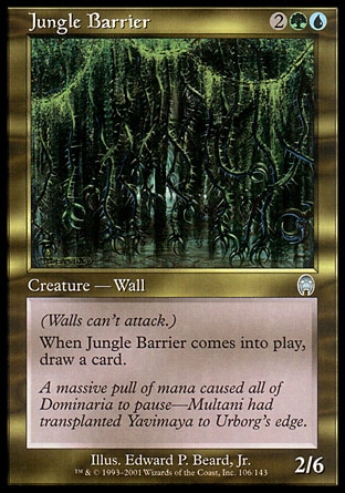MTG: Apocalypse 106: Jungle Barrier 