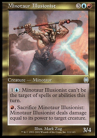 MTG: Apocalypse 111: Minotaur Illusionist 