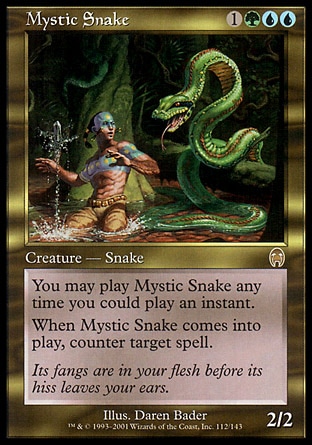 MTG: Apocalypse 112: Mystic Snake 