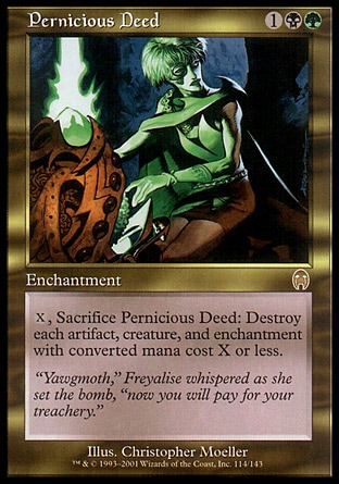 MTG: Apocalypse 114: Pernicious Deed 
