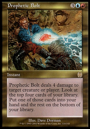MTG: Apocalypse 116: Prophetic Bolt 