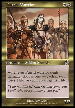 MTG: Apocalypse 117: Putrid Warrior 