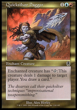 MTG: Apocalypse 118: Quicksilver Dagger 