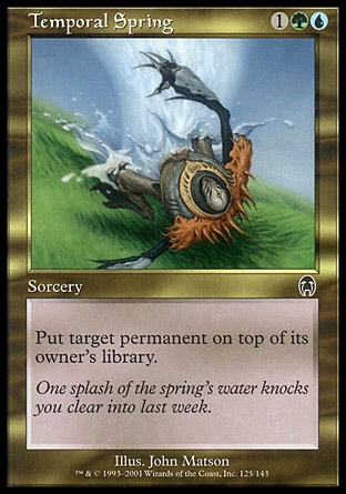 MTG: Apocalypse 125: Temporal Spring 