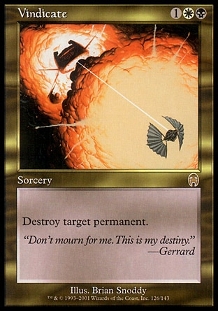 MTG: Apocalypse 126: Vindicate 