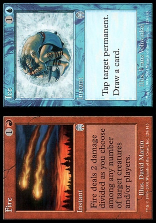 MTG: Apocalypse 128: Fire // Ice 
