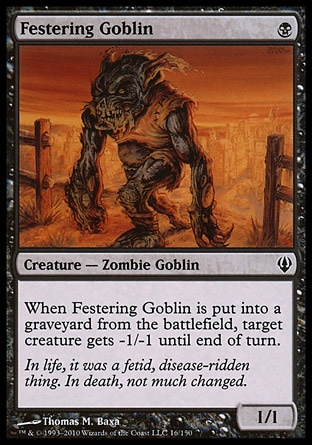 Magic: Archenemy 016: Festering Goblin 