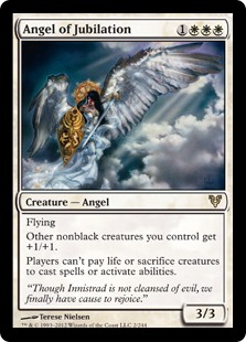 MTG: Avacyn Restored 002: Angel of Jubilation 