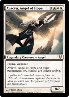 MTG: Avacyn Restored 006: Avacyn, Angel of Hope  