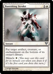 MTG: Avacyn Restored 007: Banishing Stroke 