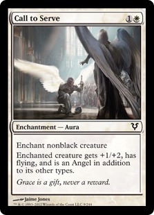 MTG: Avacyn Restored 009: Call to Serve 