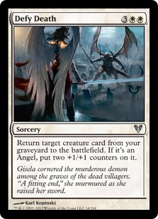 MTG: Avacyn Restored 016: Defy Death 