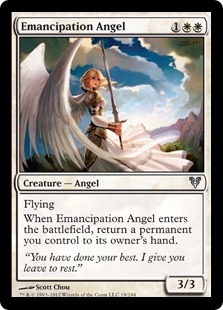 MTG: Avacyn Restored 019: Emancipation Angel 