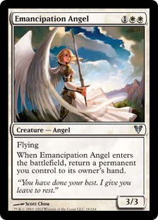 MTG: Avacyn Restored 019: Emancipation Angel 