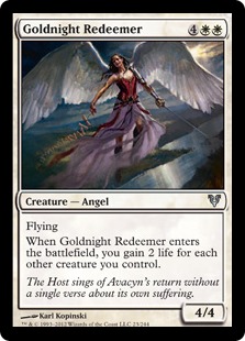 MTG: Avacyn Restored 023: Goldnight Redeemer 