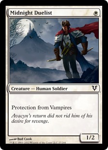 MTG: Avacyn Restored 027: Midnight Duelist 