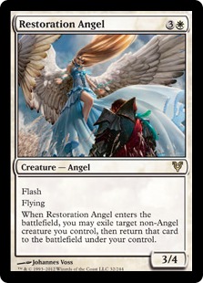 Magic: Avacyn Restored 032: Restoration Angel 
