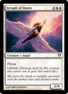 MTG: Avacyn Restored 035: Seraph of Dawn 