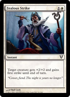 MTG: Avacyn Restored 041: Zealous Strike 