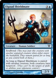 MTG: Avacyn Restored 050: Elgaud Shieldmate 