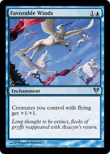 MTG: Avacyn Restored 051: Favorable Winds 