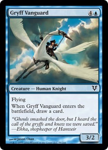 MTG: Avacyn Restored 059: Gryff Vanguard 