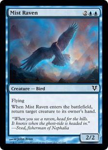 MTG: Avacyn Restored 067: Mist Raven 