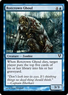 MTG: Avacyn Restored 072: Rotcrown Ghoul 