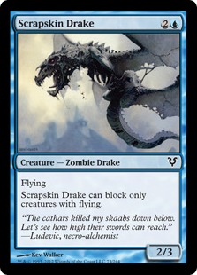 Magic: Avacyn Restored 073: Scrapskin Drake (FOIL) 