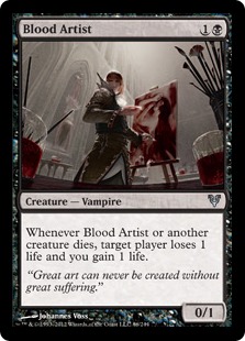 MTG: Avacyn Restored 086: Blood Artist 