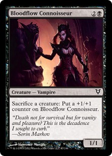 Magic: Avacyn Restored 087: Bloodflow Connoisseur 