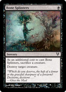 MTG: Avacyn Restored 088: Bone Splinters 