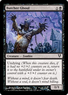 MTG: Avacyn Restored 089: Butcher Ghoul 