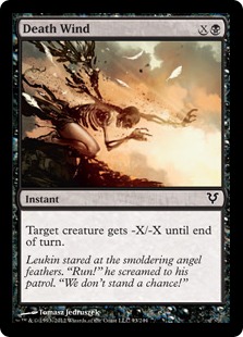 MTG: Avacyn Restored 093: Death Wind 