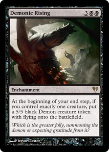 MTG: Avacyn Restored 094: Demonic Rising 