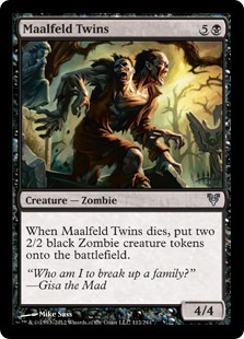 Magic: Avacyn Restored 112: Maalfeld Twins 