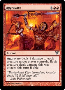 MTG: Avacyn Restored 125: Aggravate 
