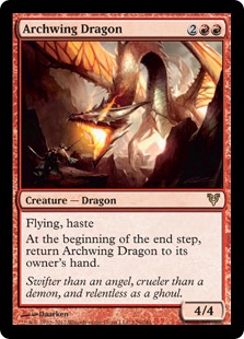 MTG: Avacyn Restored 126: Archwing Dragon 