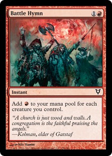 MTG: Avacyn Restored 128: Battle Hymn 