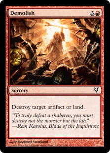 MTG: Avacyn Restored 132: Demolish 