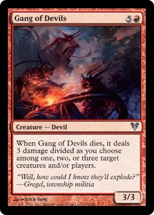 MTG: Avacyn Restored 136: Gang of Devils 