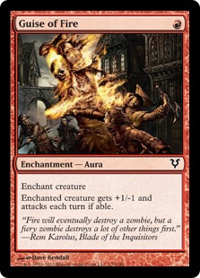MTG: Avacyn Restored 137: Guise of Fire 