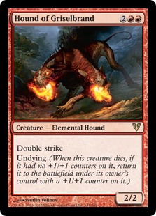 MTG: Avacyn Restored 141: Hound of Griselbrand 