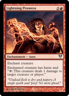 MTG: Avacyn Restored 145: Lightning Prowess 