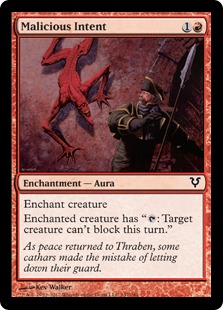 MTG: Avacyn Restored 147: Malicious Intent 